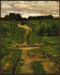 Un chemin de campagne