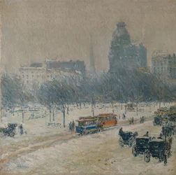 Hiver à Union Square