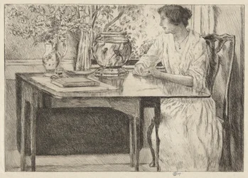 Table coloniale, Cos Cob, 1915