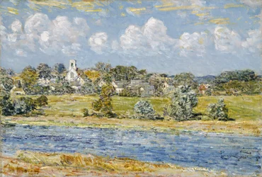 Paysage à Newfields, New Hampshire