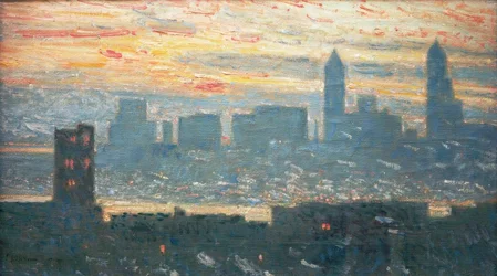 Coucher de soleil à Manhattan