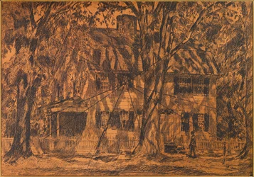 La maison Lion Gardiner, Easthampton, Long Island