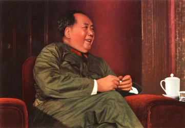 Portrait de Mao Zedong