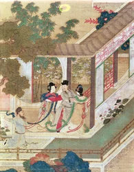 Une rencontre romantique, illustration d
