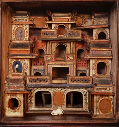 Maison pour souris blanches de compagnie (bois)