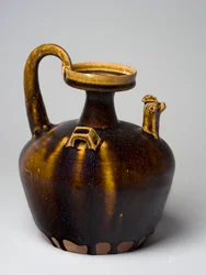 Hu avec décor de tête de poulet, Jin oriental, 317-420