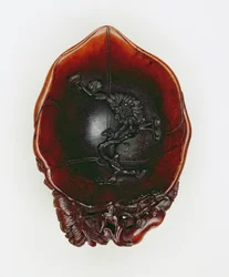 Coupe à libation, période Qianlong 1736-95