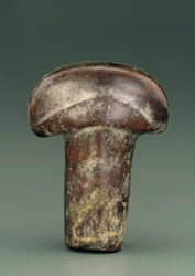 Objet en forme de tige ovale surmontée d