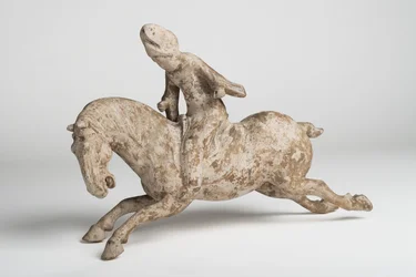 Joueur de polo, 7e - 8e siècle