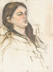 Manuela, étude de portrait, 2015