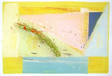 Eté I, 2000 ( gouache sur papier aquarelle)