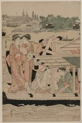 Partie de Bateau sur la Rivière Sumida