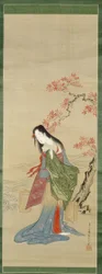 Les demoiselles de sel, Matsukaze avec le manteau de Yukihira