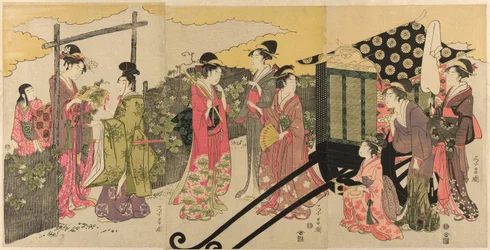 Parodie du chapitre Yugao du Conte de Genji
