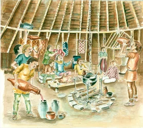 Un festin celtique, âge du fer, c. 1990-2010