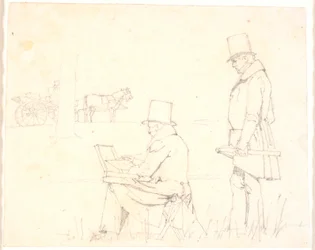 Eckersberg et Marstrand en voyage d