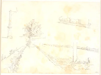 Trottoir le long du lac