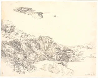 Étude de rochers à Capri