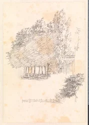 Port et arbres à Rosendal