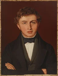 Portrait de Hans Peter Købke, frère de l