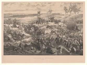 Bataille de Malakoff. Prise de Malakoff. 8 septembre 1855