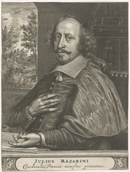 Portrait du cardinal Mazarin, années 1660-1670