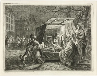 Étal de beignets