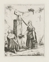 Deux femmes près d