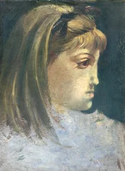 Misia Sert (1872-1950) dans le style de Manet