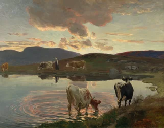 Après le coucher du soleil