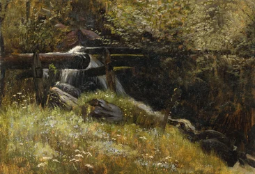 French : Ruisseau en mai Stream in May