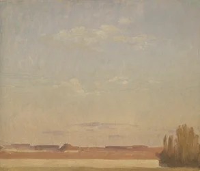 Vue des toits d