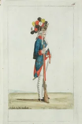 Grenadier du régiment Preobrazhensky