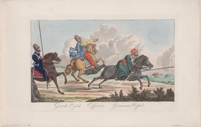 Cosaque de la Garde, Officier et Cosaque