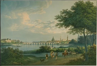 Vue de Dresde