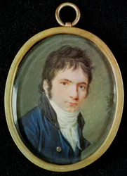 Portrait miniature de Ludwig Van Beethoven (1770-1827)