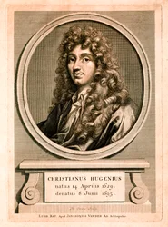 Portrait de Christiaan Huygens (gravure)