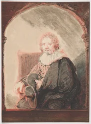 Portrait of a Man in an Armchair, from Collection d