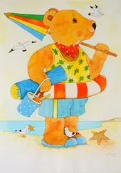 À la plage / Été