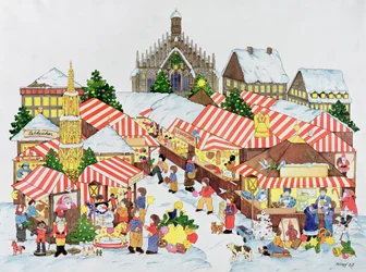 Christkindlmarket, Nuremberg, 1987