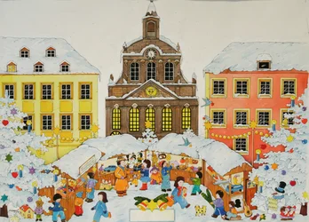 Marché de Noël, 2001