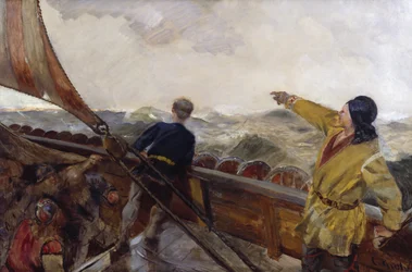 Leif Erikson découvre l