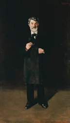 Portrait de Johan Sverdrup (huile sur toile)