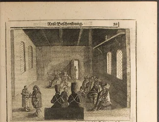 Ambassadorial Prikaz Posolsky Prikaz en Moscovie Illustration de Voyages au Grand-Duc de M