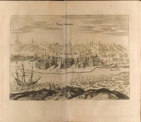 Nijni Novgorod Illustration de Voyages au Grand-Duc de Moscovie et au Roi de Perse