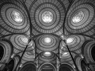 Plafond en dôme orné