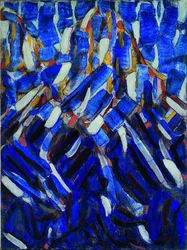 Abstraction (la montagne bleue)