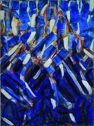 Abstraction la Montagne Bleue, 1912