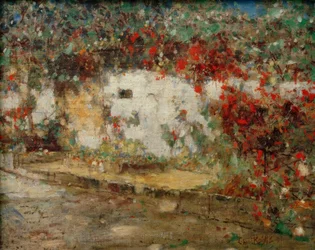 Mur du cimetière à Weimar