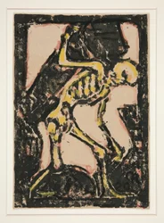 La Mort avec un cercueil